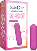 plusOne Bala vibratoria impermeable y recargable, rosa oscuro | Mas...