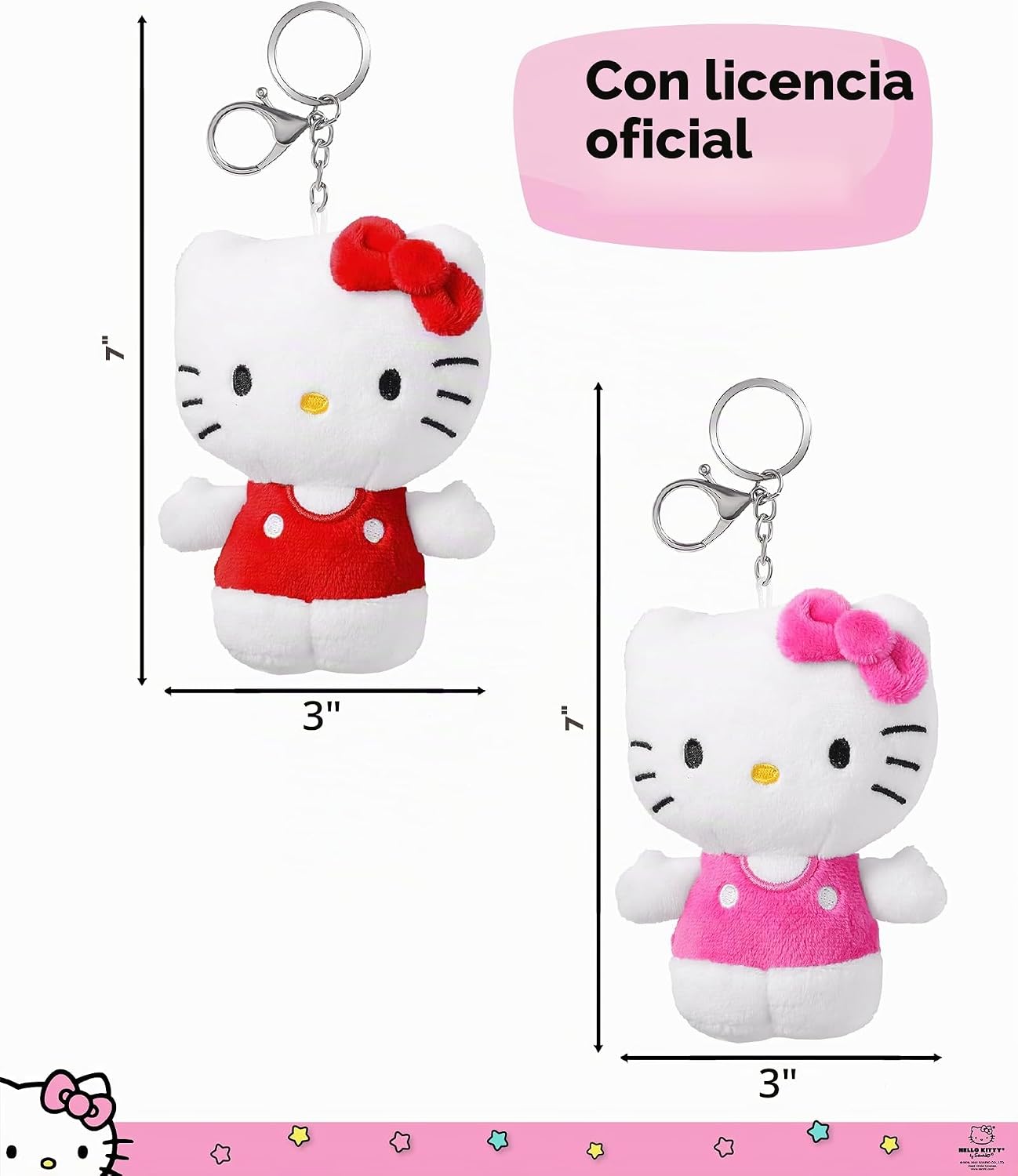 SALLY ROSE Llavero Stitch Peluche Licencia Oficial | Llaveros de Di...