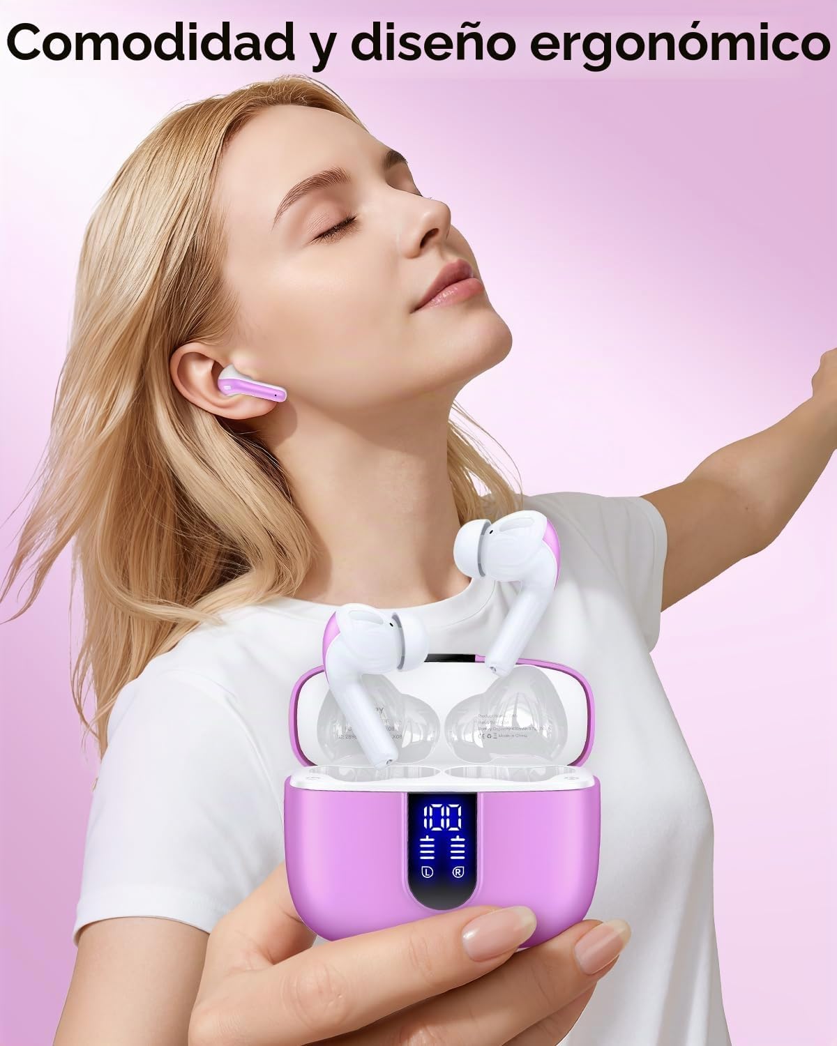 TAGRY Auriculares Bluetooth Verdaderamente Inalámbricos Auriculares...