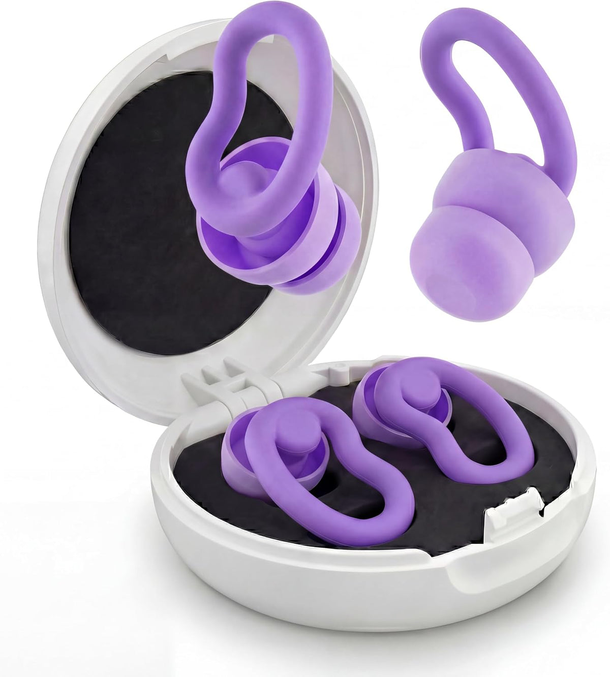 Tapones para los oídos para dormir, tapones reutilizables para los...