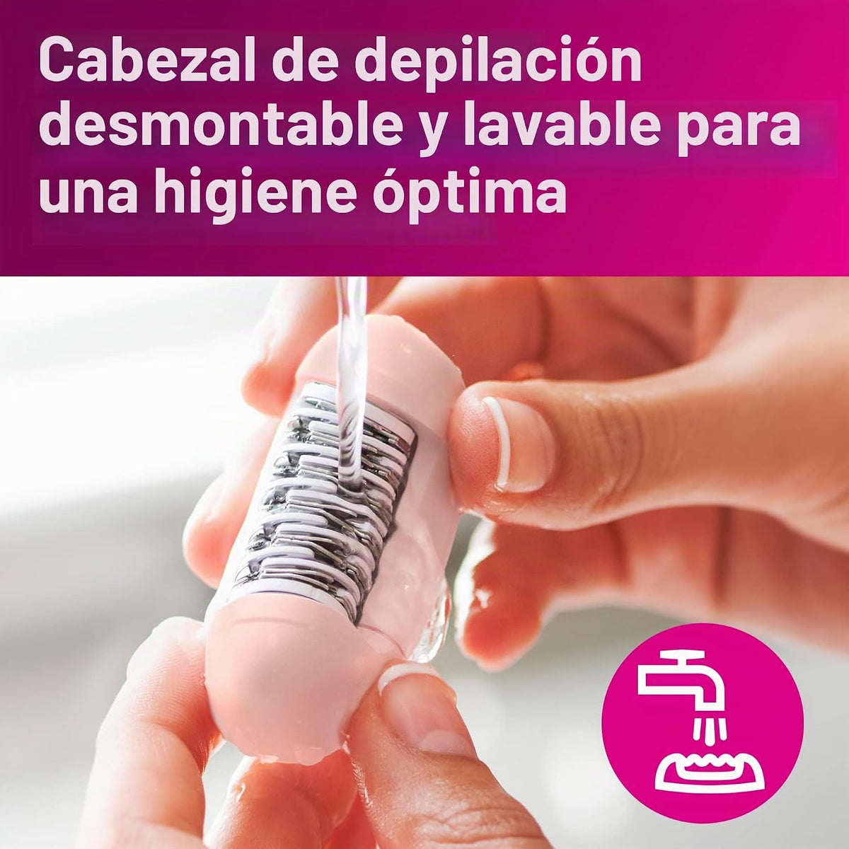 Philips Beauty Satinelle Essential - Depiladora compacta para mujer...