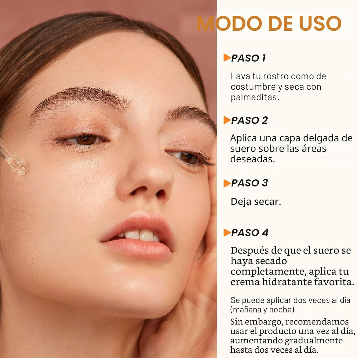 Suero Premium de 20% de Vitamina C para Rostro con Ácido Hialurónic...
