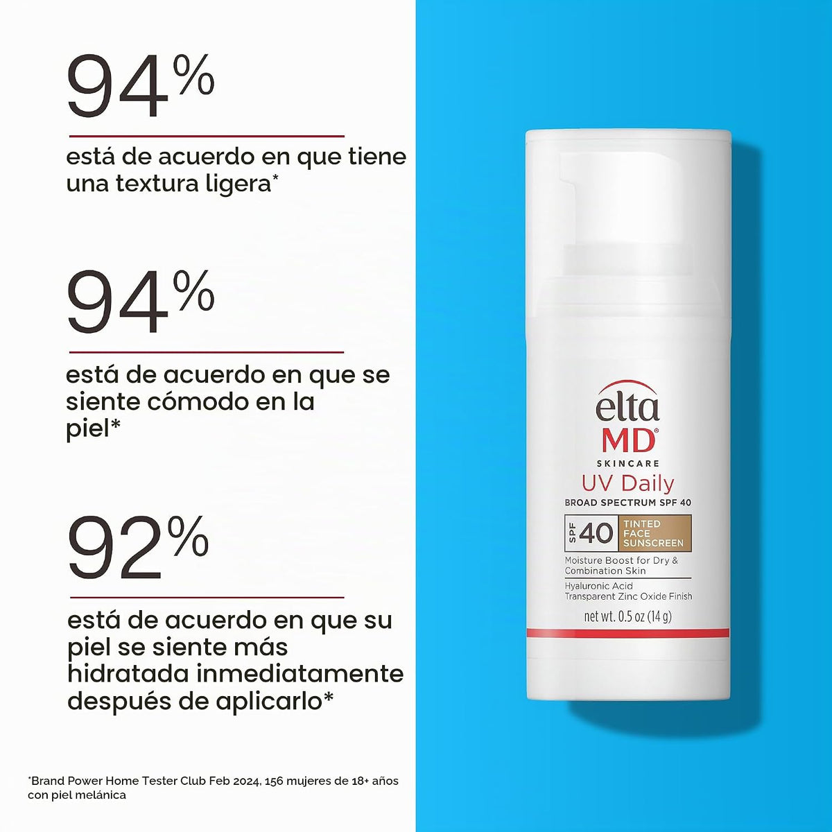 EltaMD Crema hidratante facial UV Diaria SPF 40 | Hidrata y protege...