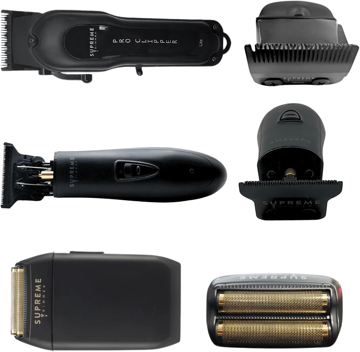 Supreme Trimmer Paquete de barbero 3 en 1 | Cortadora Pro Lite, rec...