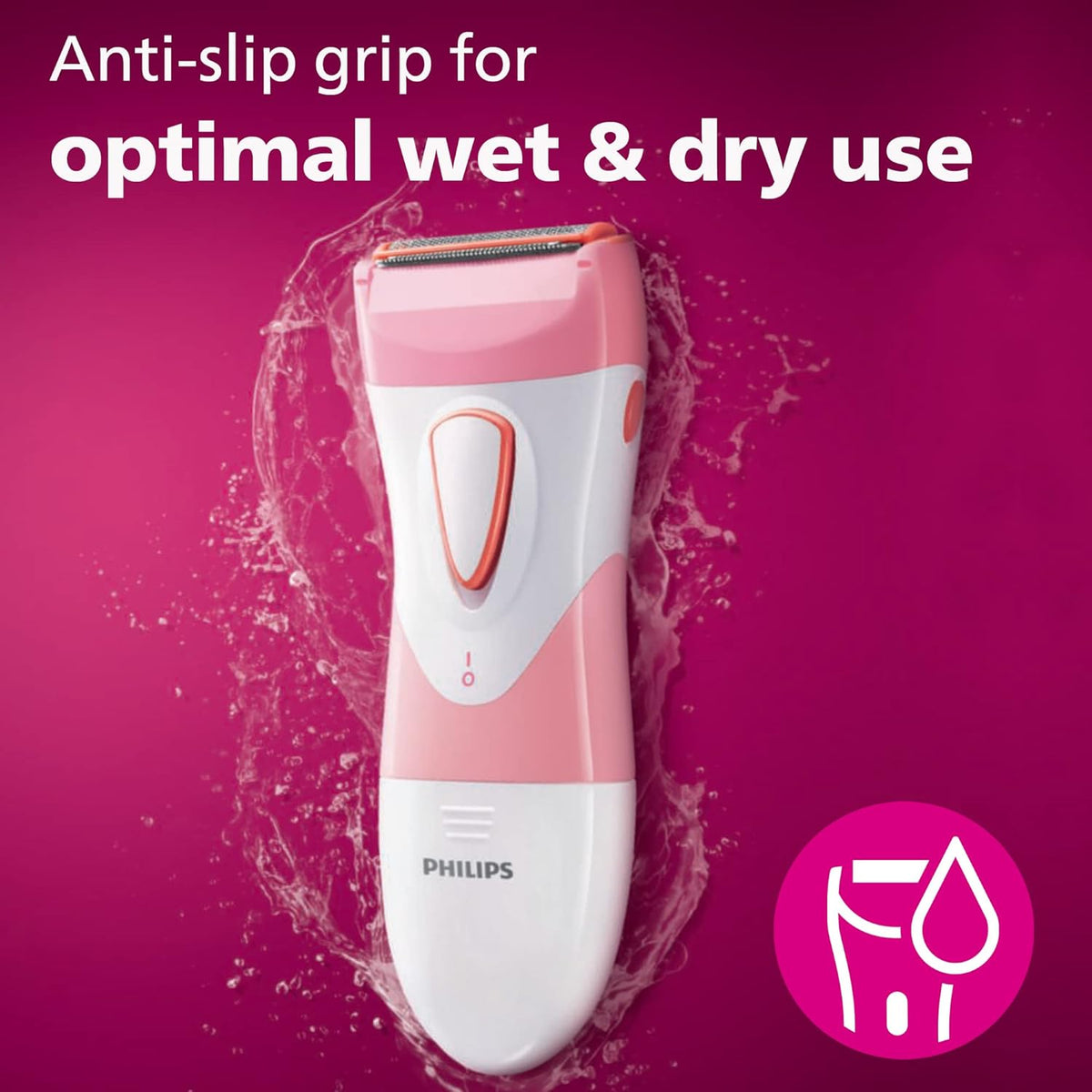 Philips SatinShave Essential Afeitadora Eléctrica Húmeda y Seca par...