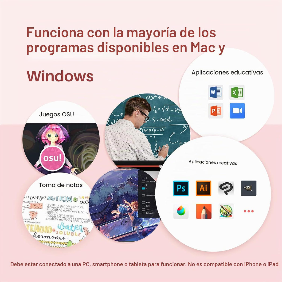 HUION Inspiroy 2 Tableta de dibujo pequeña con rueda de desplazamie...