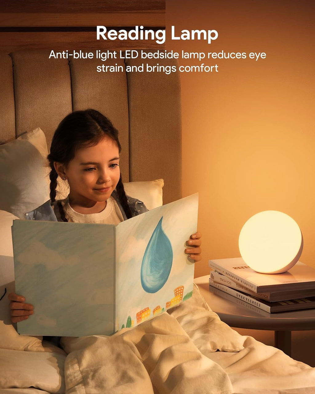 Lámpara táctil Hifree, luz nocturna multicolor para niños, pequeña...