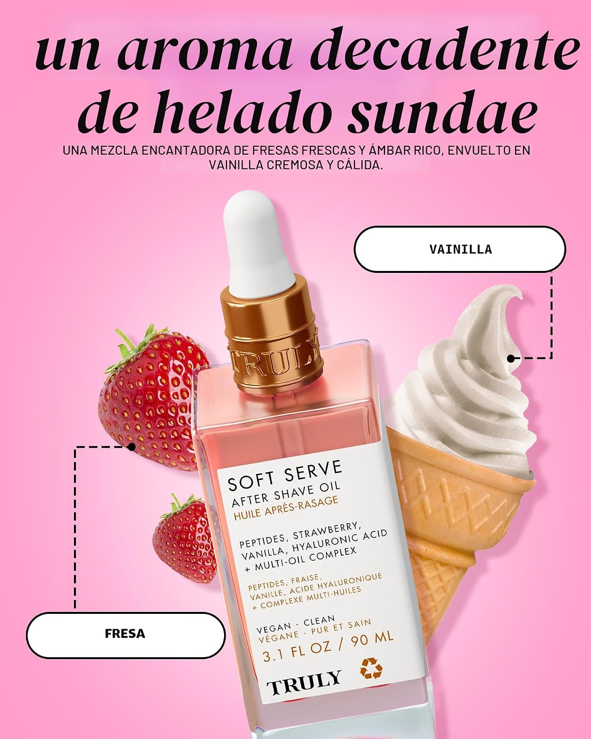 Truly Aceite para después del afeitado Beauty Luxury | Tratamiento...