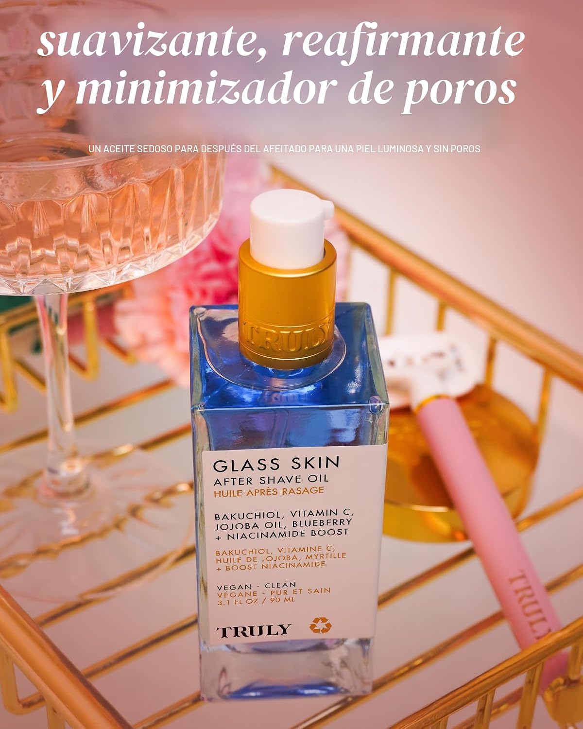 Truly Aceite para después del afeitado Beauty Luxury | Tratamiento...