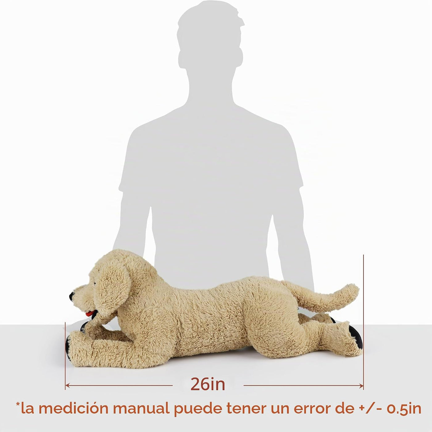 LotFancy Animales de Peluche de Perro, 26'' Adorables Anima...