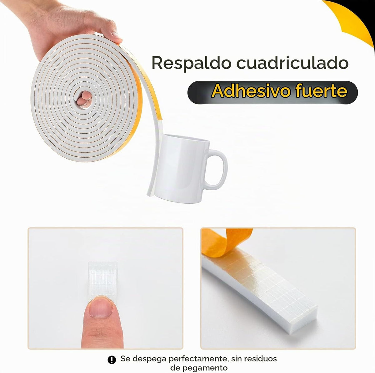 33 pies de burlete para puerta, sello de 1\/2" de ancho x 1\/4&...