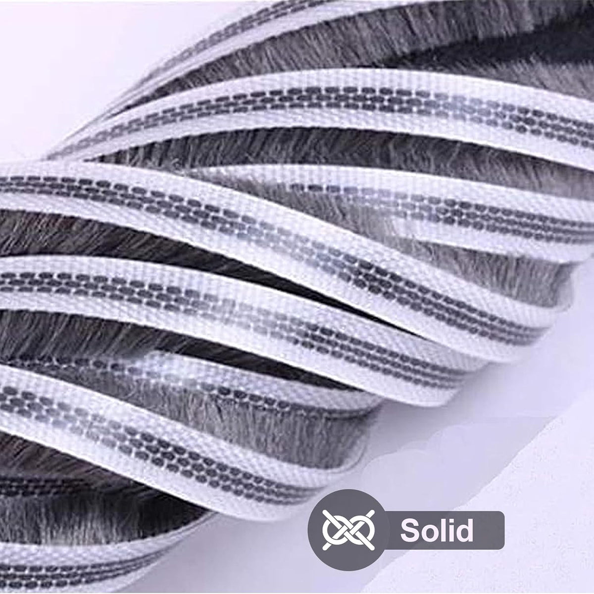 Soezy 16 pies (5m) 196 pulgadas Cinta de sarga deslizante para vent...