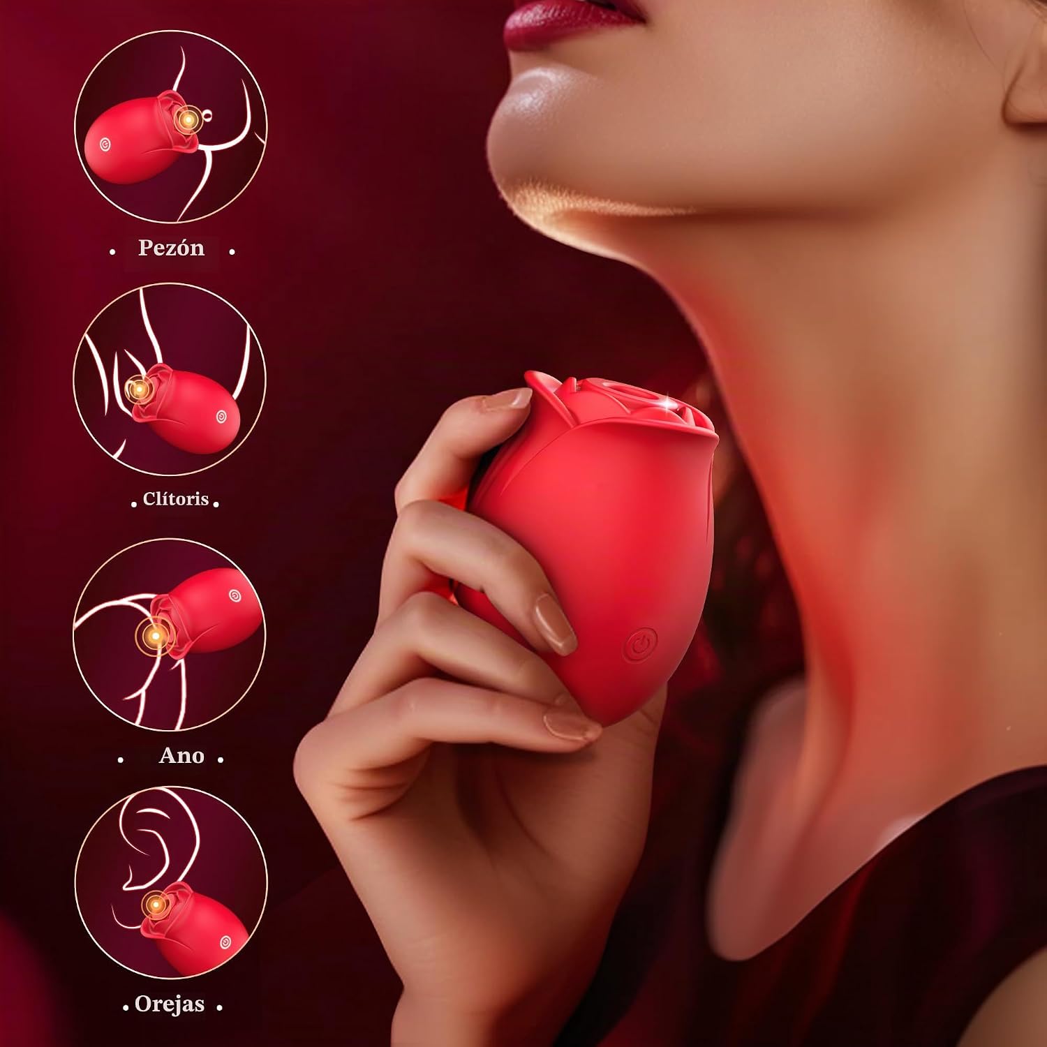 Gasevimo Juguetes para adultos de Rose Toy - Vibrador de juguete se...