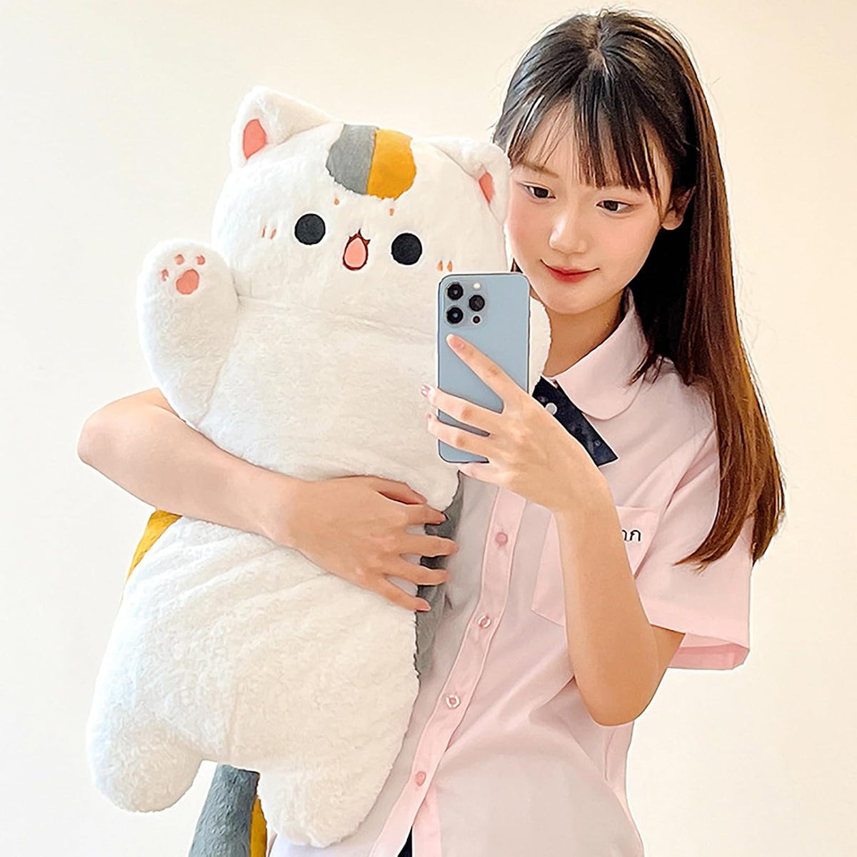 Ditucu Almohada de peluche de gato Taiyaki de 11.8 pulgadas, lindo...