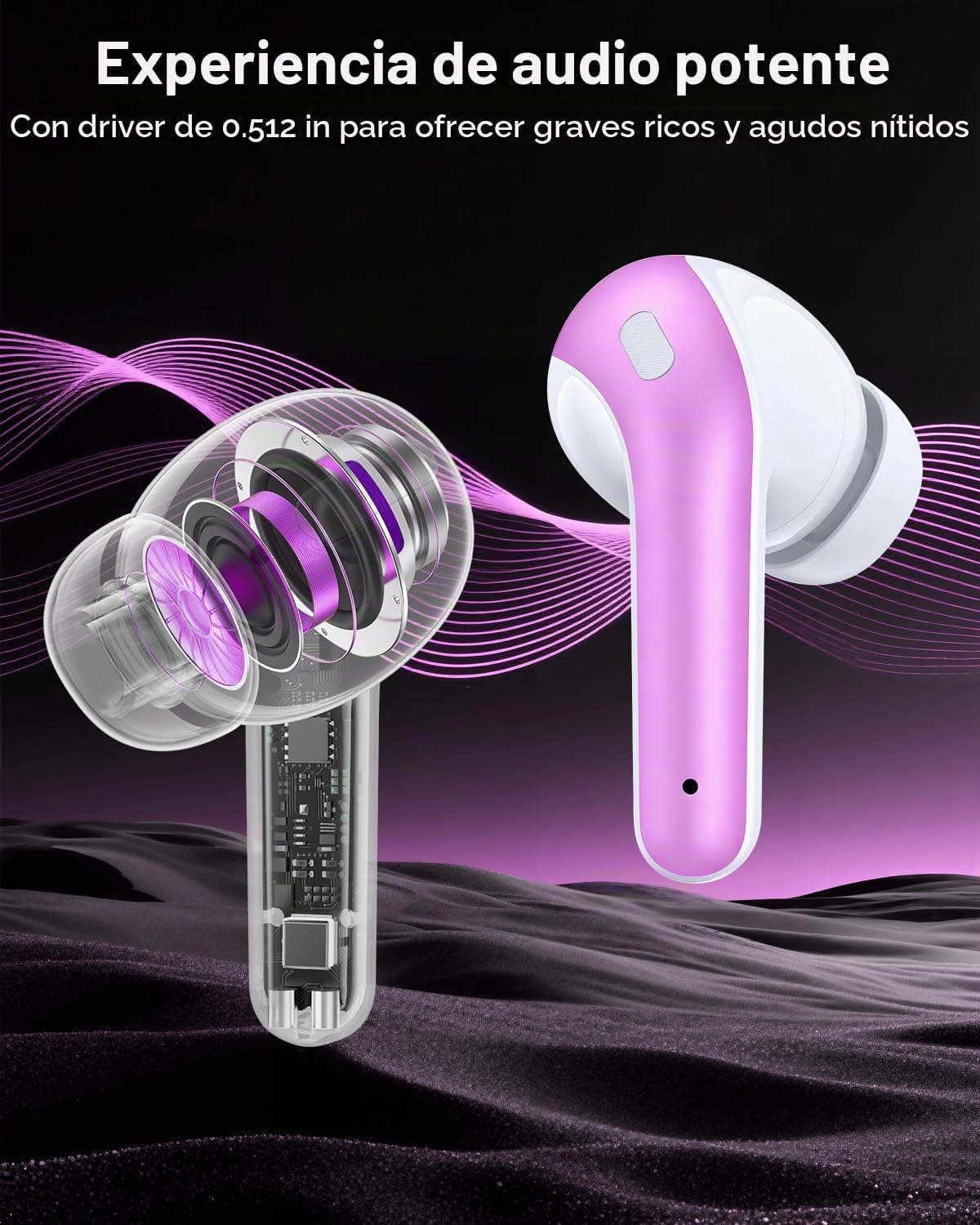 TAGRY Auriculares Bluetooth Verdaderamente Inalámbricos Auriculares...