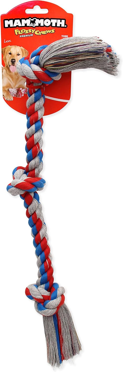 Mammoth Soga, Mordisco de algodón para tironear con 3 nudos, M