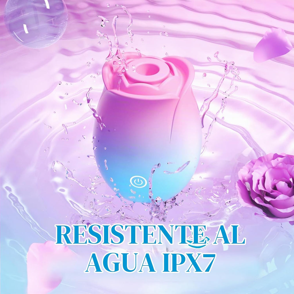 Gasevimo Juguetes para adultos, vibrador de rosas para mujeres, jug...
