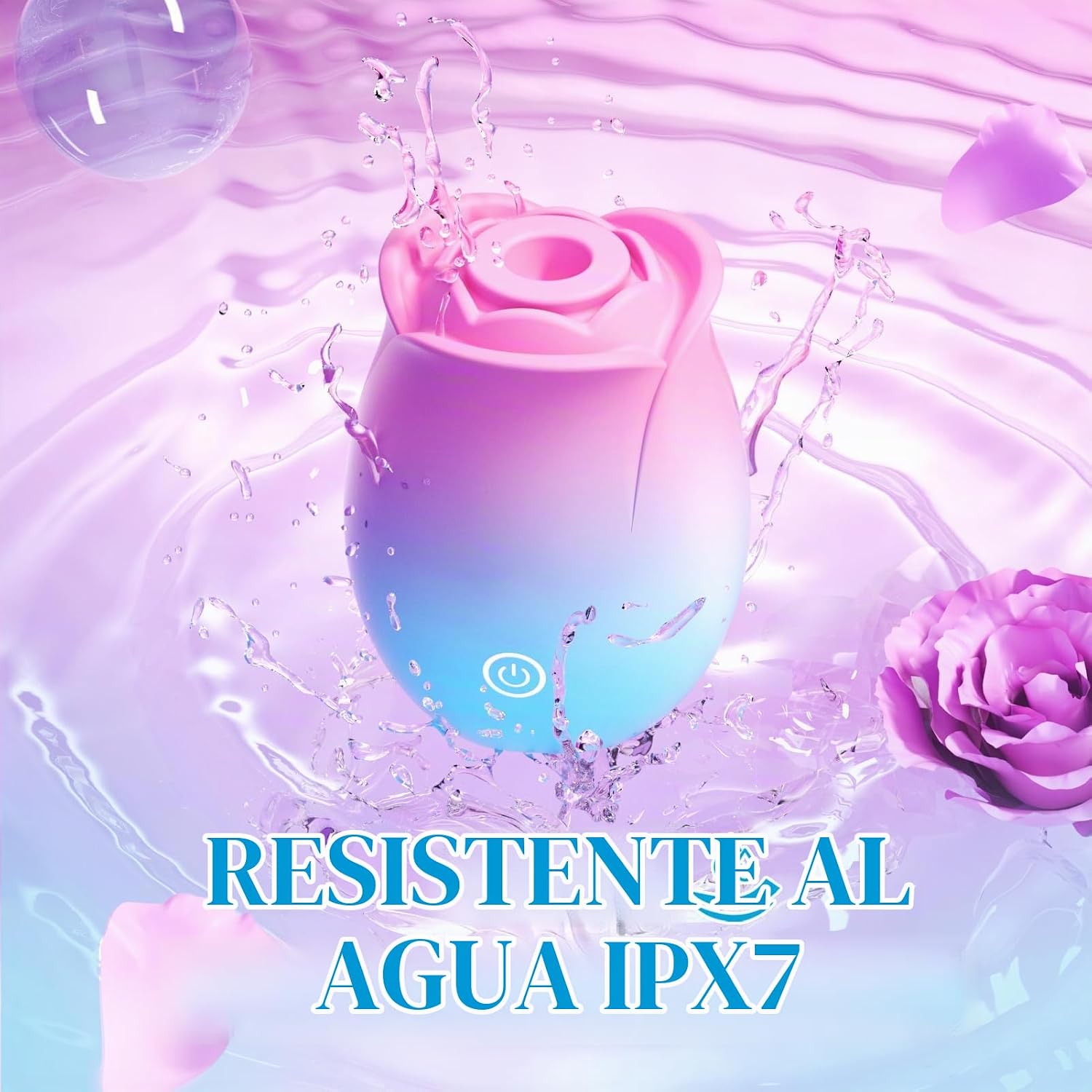 Gasevimo Juguetes para adultos, vibrador de rosas para mujeres, jug...