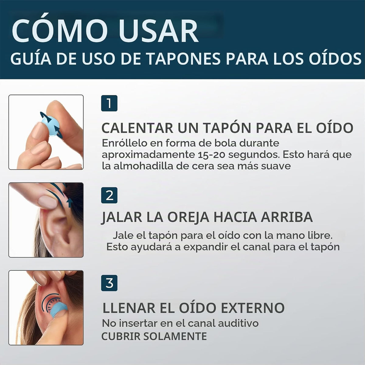 Peace&amp;Quiet PQ - Tapones para los oídos de silicona para dormir...