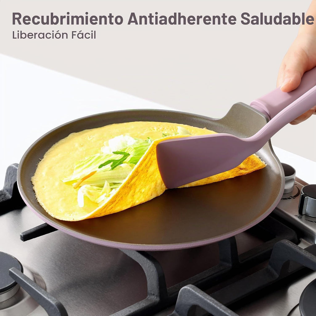 SENSARTE Juego de 20 ollas y sartenes antiadherentes, juego de uten...