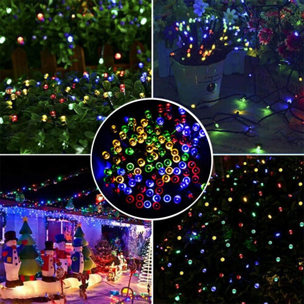 HOME LIGHTING 66 pies de luces decorativas de Navidad mini, 200 luc...