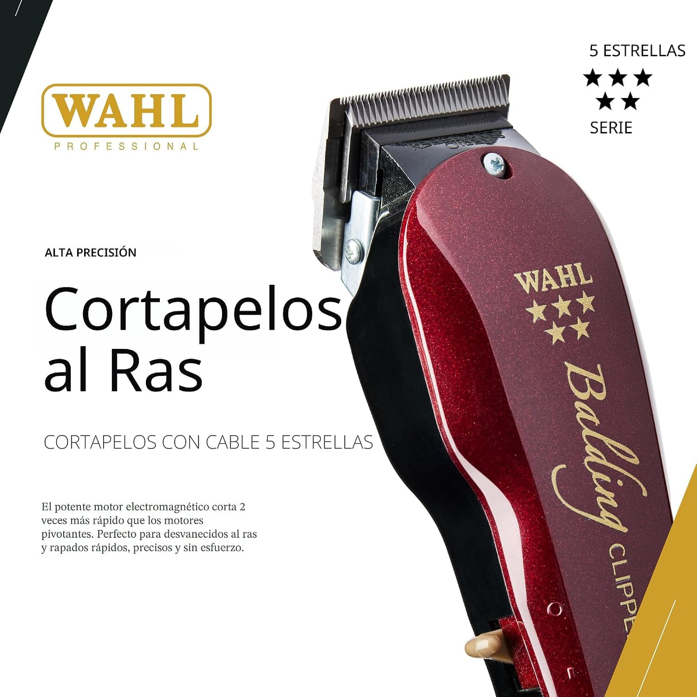 Cortadora Wahl Professional (8110) de 5 estrellas, excelente para b...