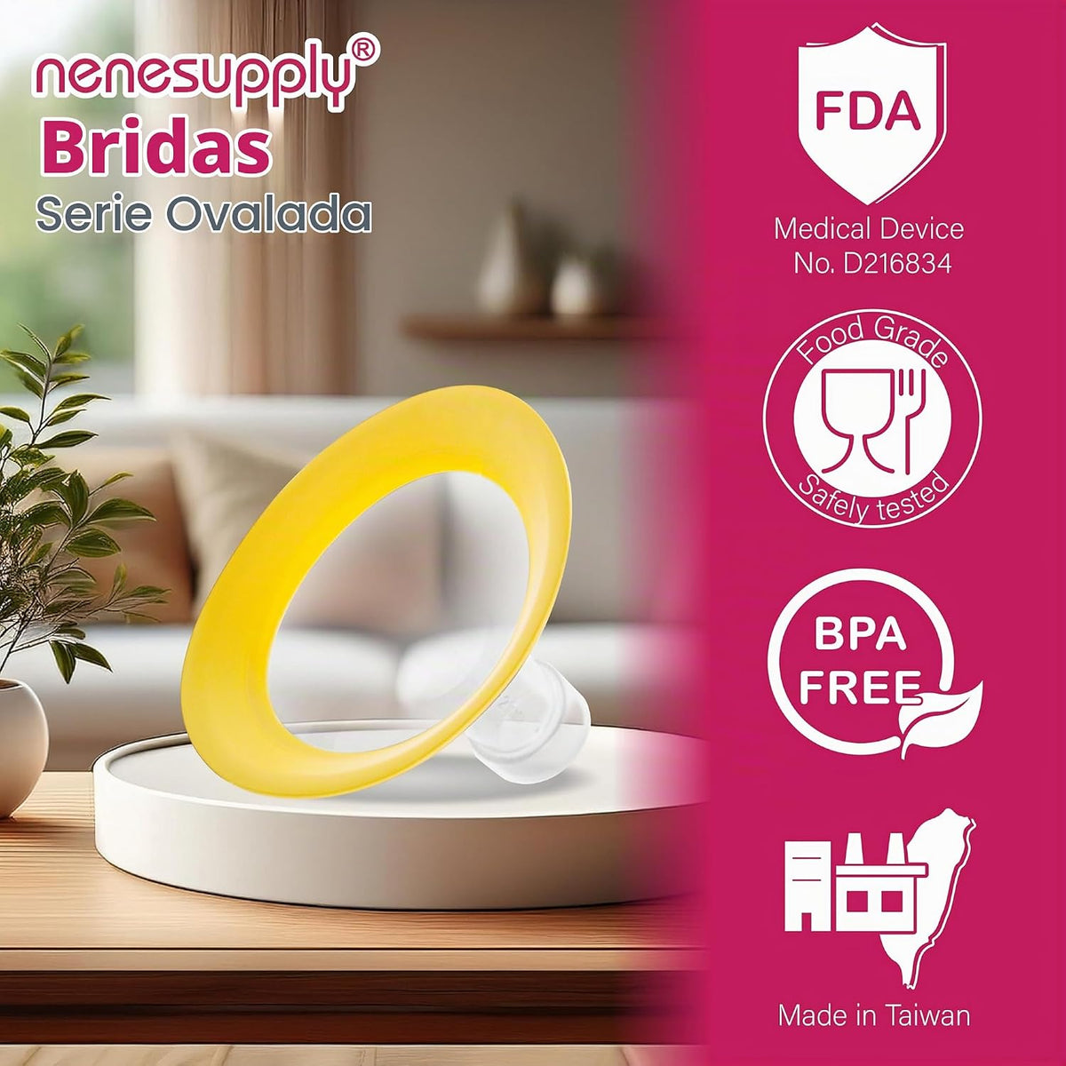 Nenesupply Bridas ovaladas de 0.512 in compatibles con piezas de ex...