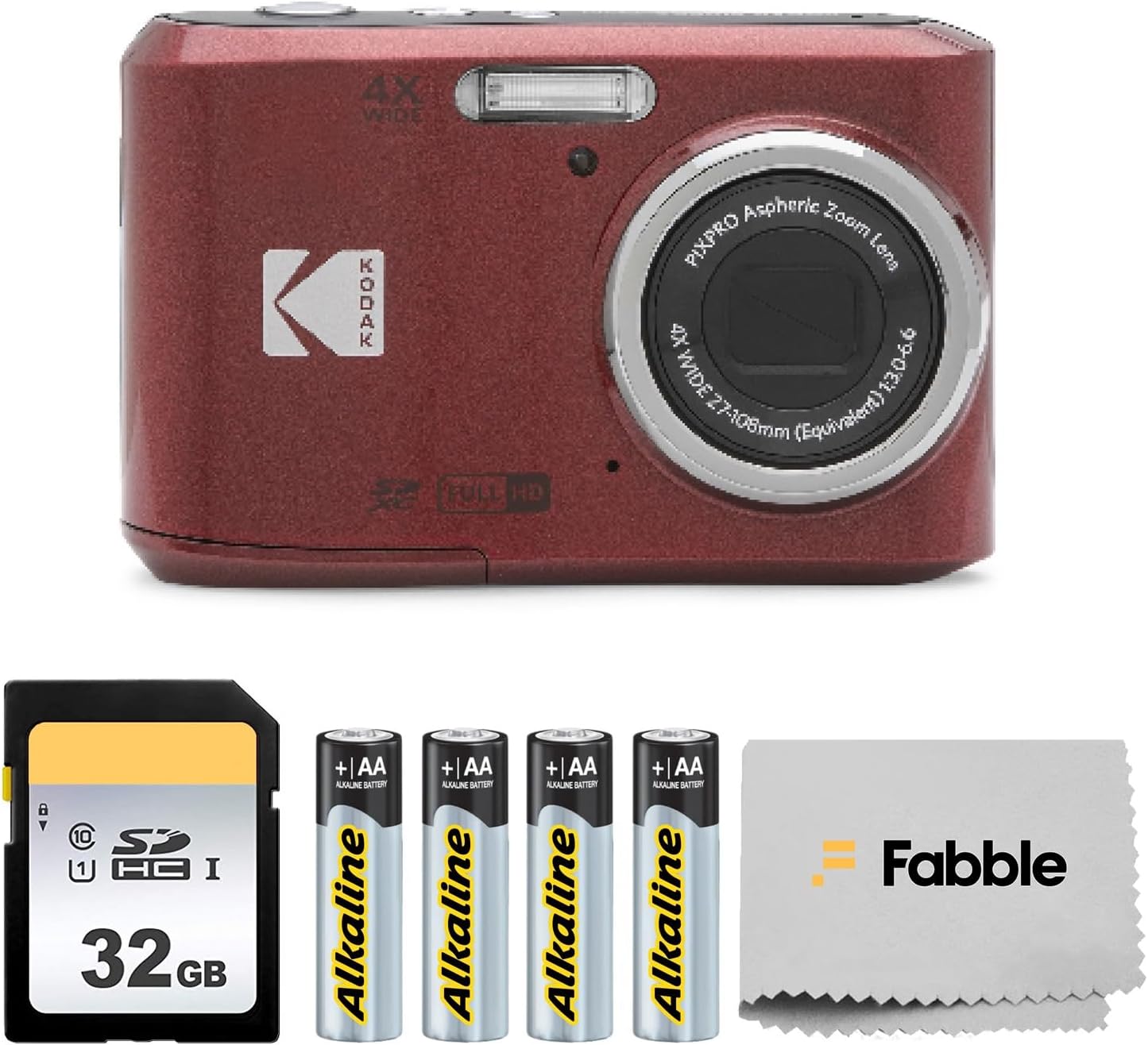 Cámara digital KODAK PIXPRO FZ45 de 16 MP con zoom óptico de 4X, le...