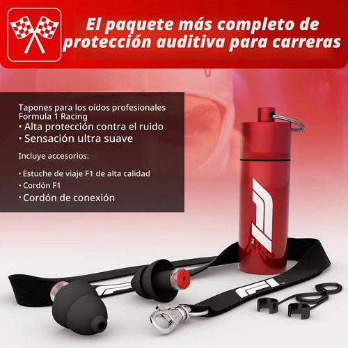 Alpine Formula 1® | Tapones para los oídos para eventos de carrera...