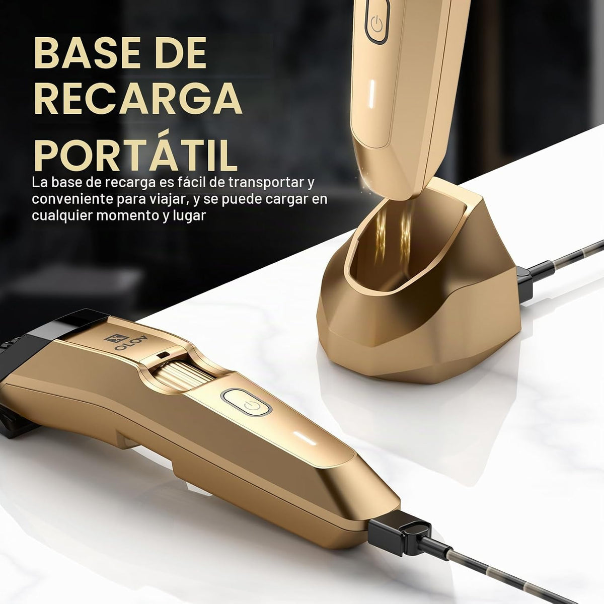 OLOV X Recortadora de barba para hombre - Recortador todo en uno co...