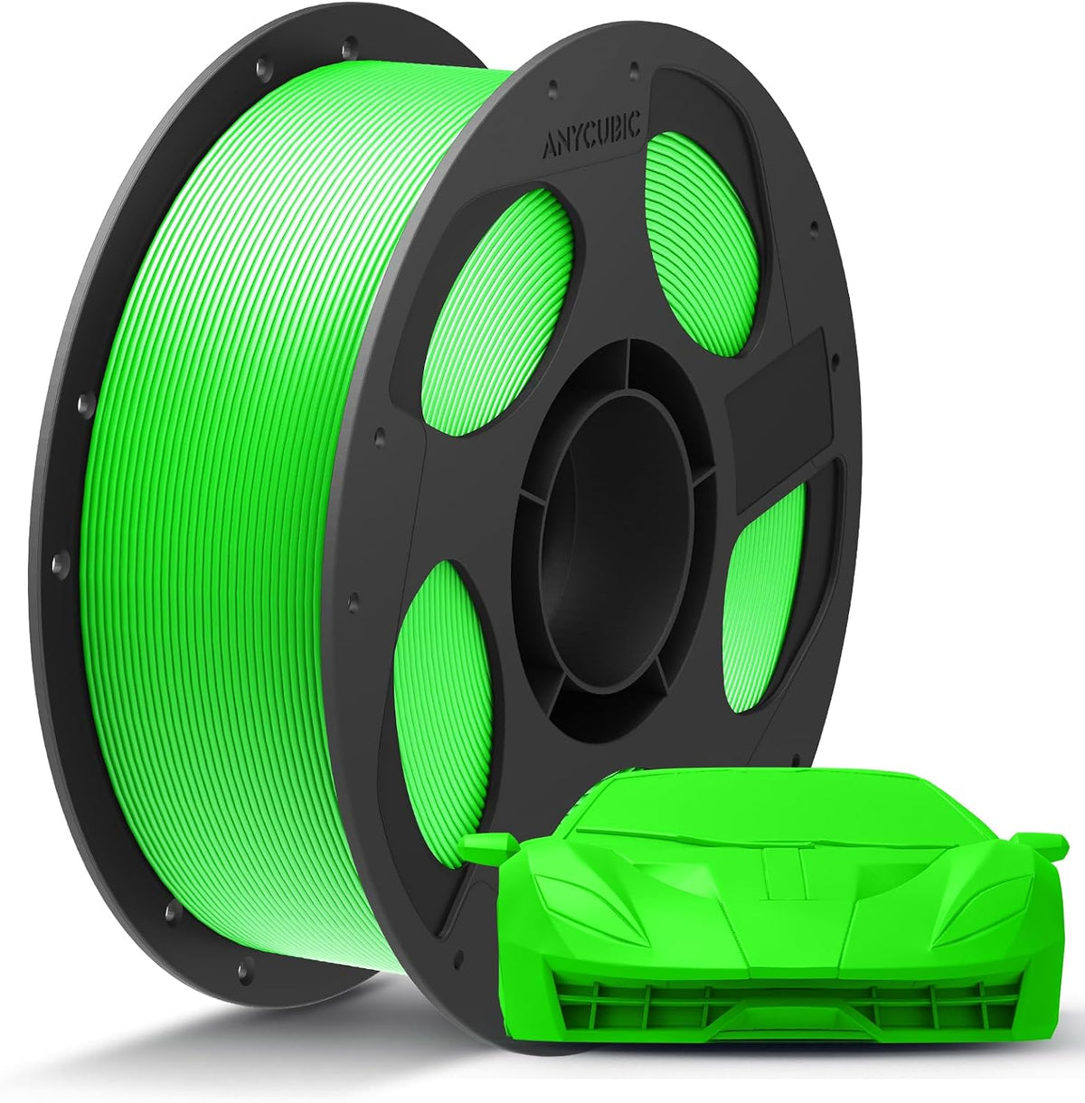 ANYCUBIC PLA+ Filamento para impresora 3D de 0.07 in, 2.2 lbs, flas...