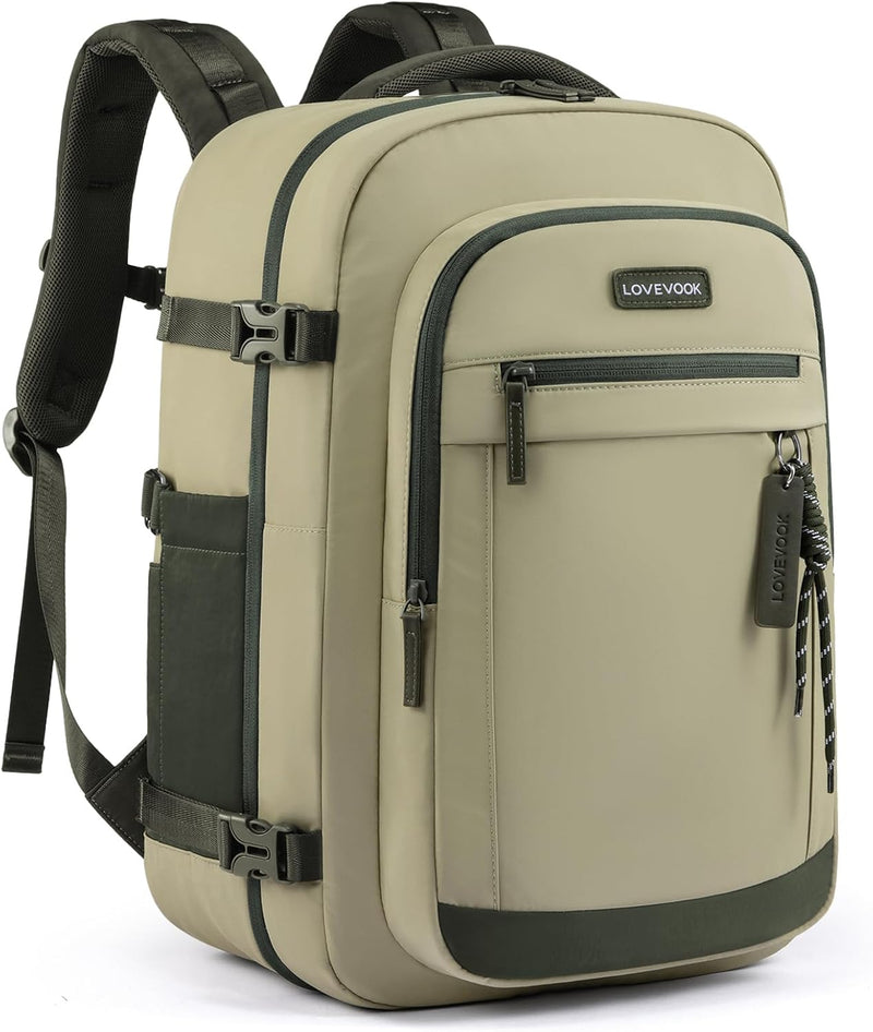 LOVEVOOK Mochila de viaje de 40L para mujeres y hombres, equipaje d...