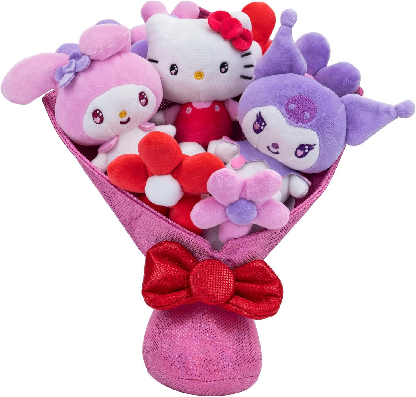 Jazwares Hello Kitty and Friends - Ramo de felpa de 12 pulgadas, 9...