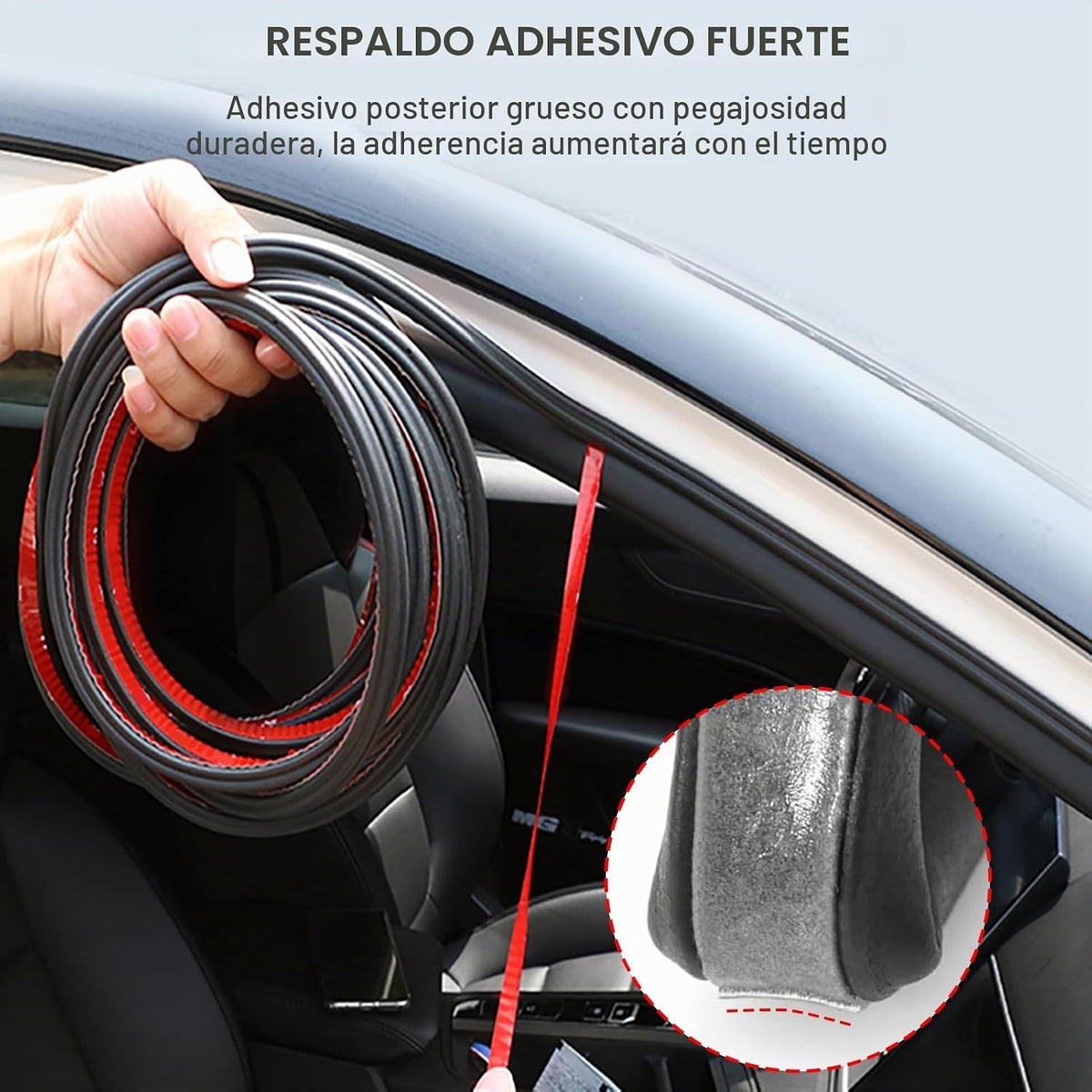 Tira de sellado de goma para camión, automóvil, burlete universal a...