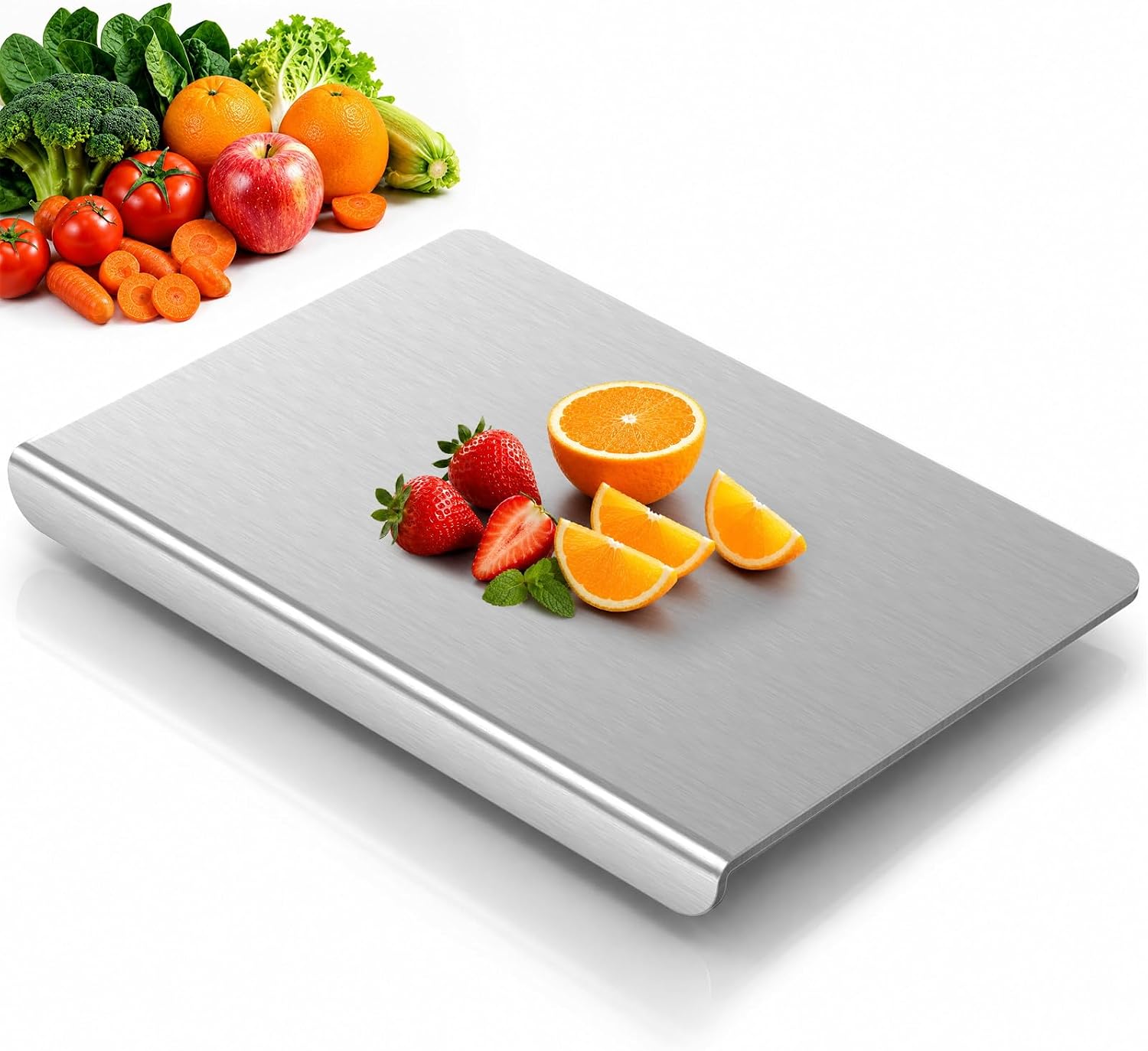 Tablas de cortar de titanio para cocina, no tóxicas de titanio puro...