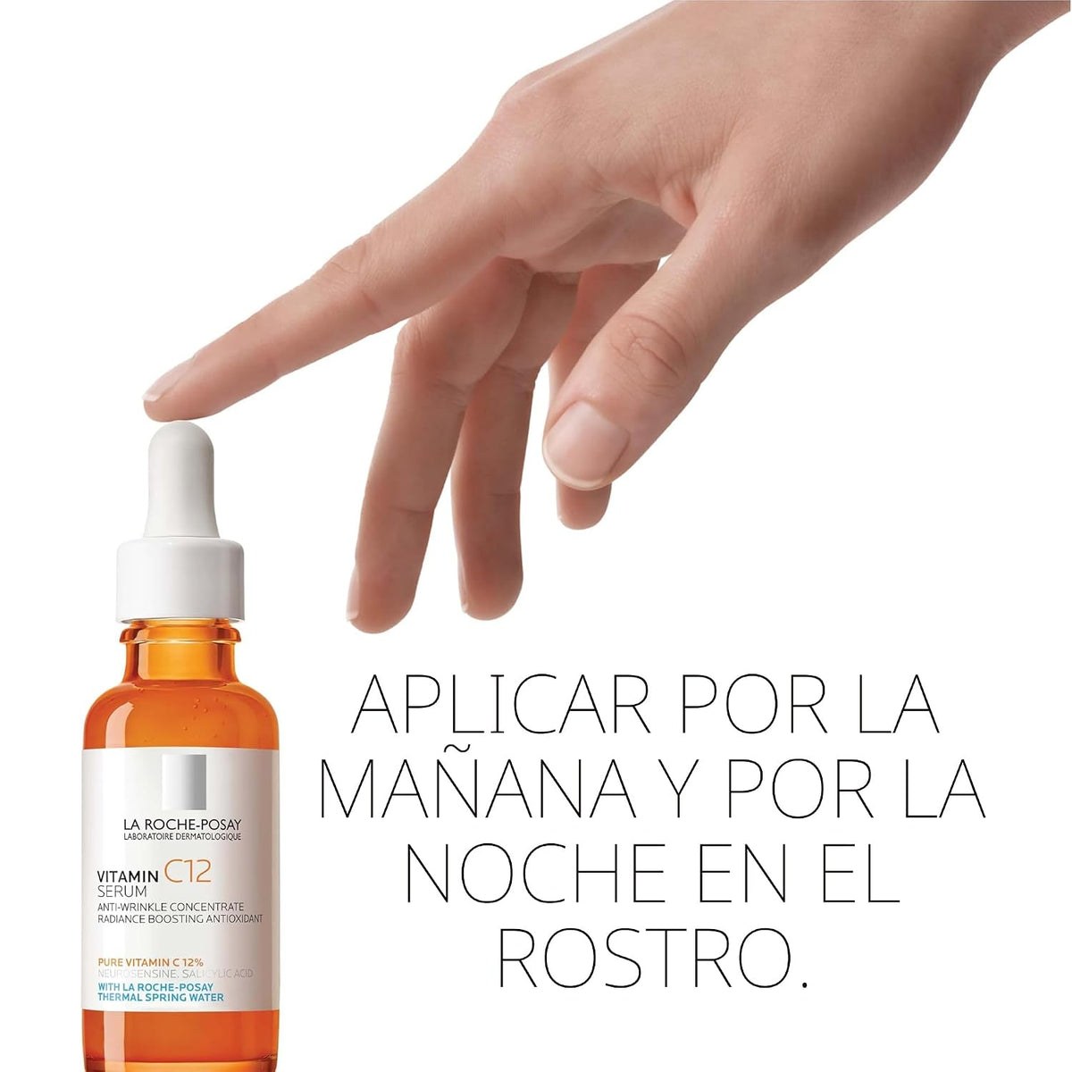 Suero facial con vitamina C al 12% La Roche-Posay, 2 fórmulas con á...