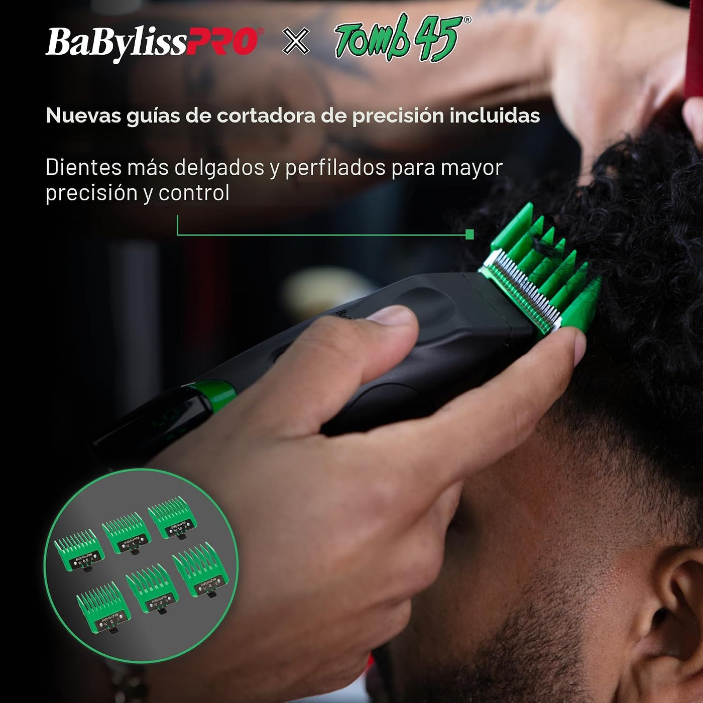 Cortapelos con carga inalámbrica BaBylissPRO x Tomb45
