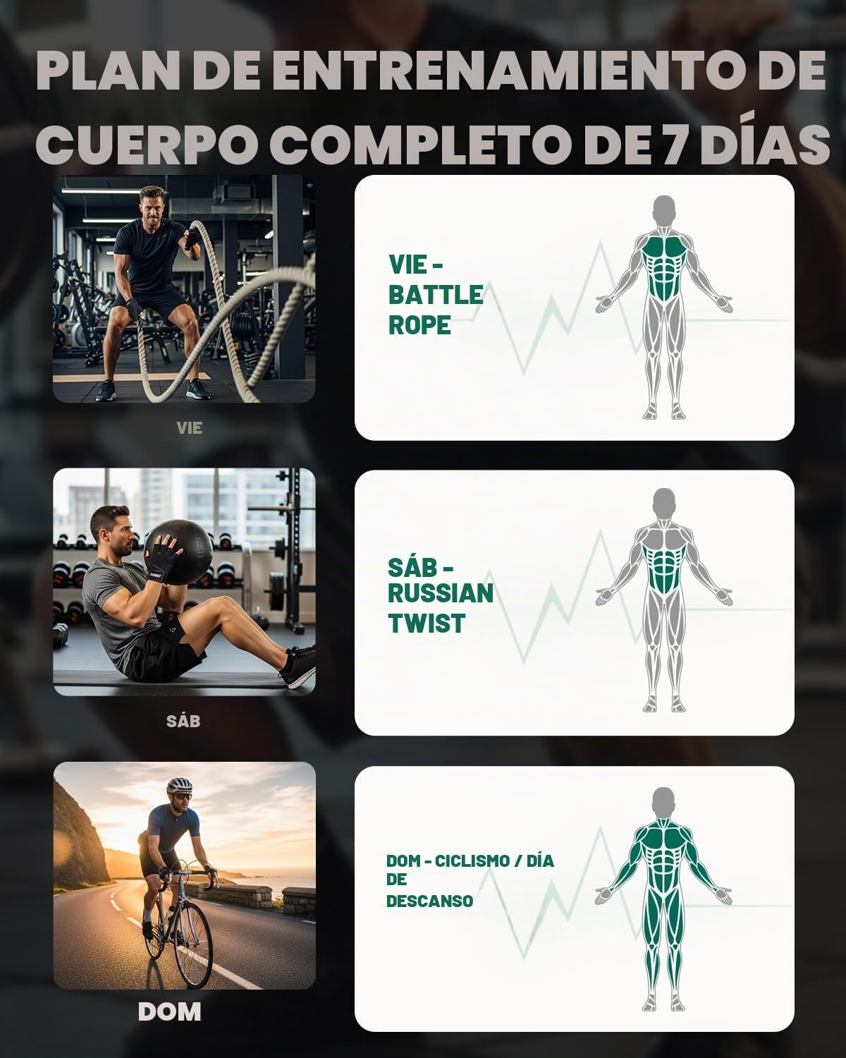 Trideer Guantes de entrenamiento para hombres, guantes para levanta...