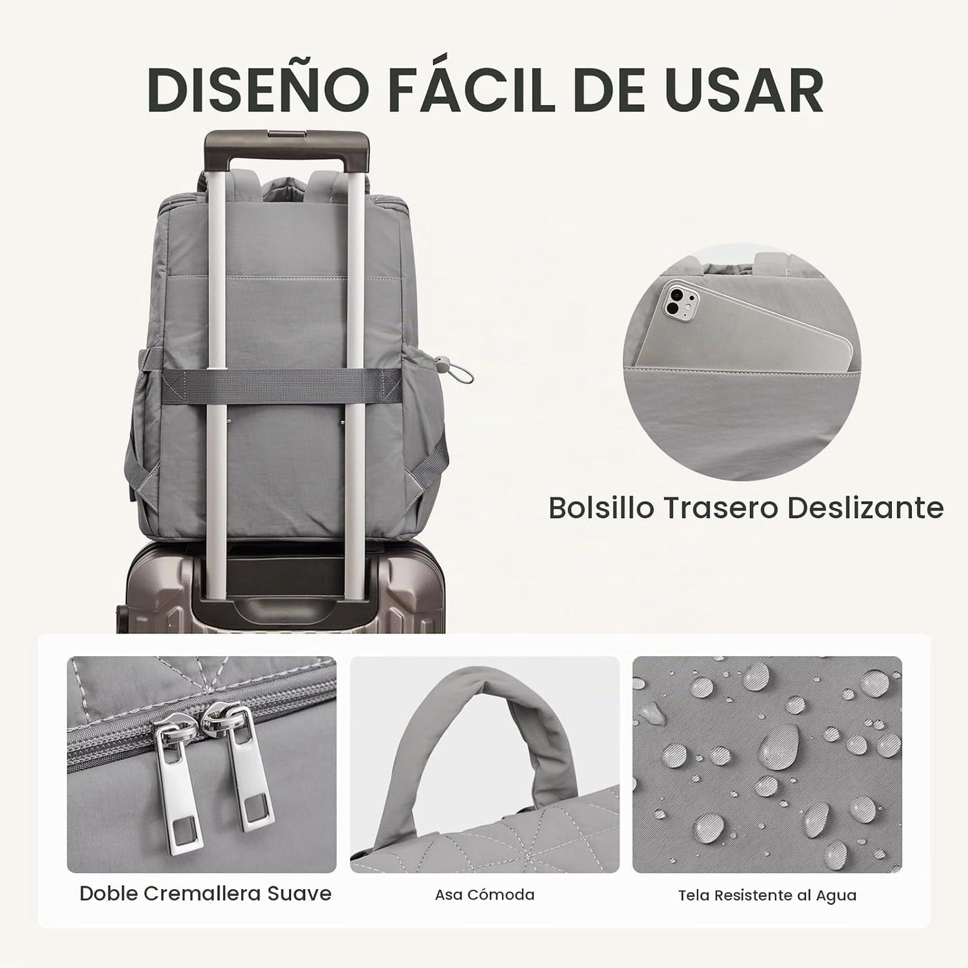 G4Free Mochila para pañales para mamás papás y mamás, bolsa de viaj...