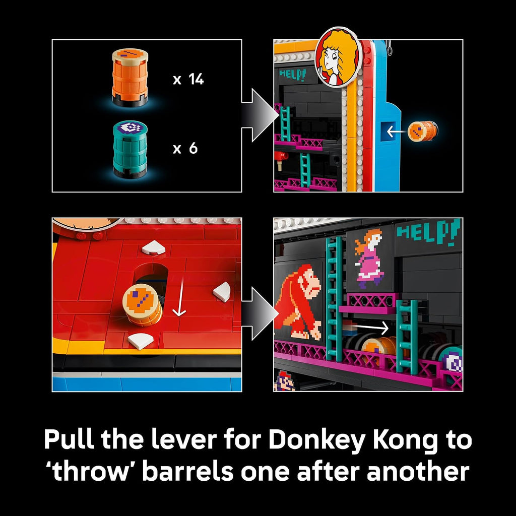 LEGO Super Mario Donkey Kong Arcade 72051 | Juego de construcción c...