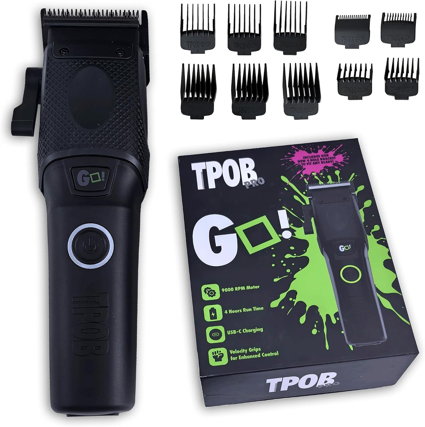 TPOB Cortapelos profesional para peluquería (apaga)