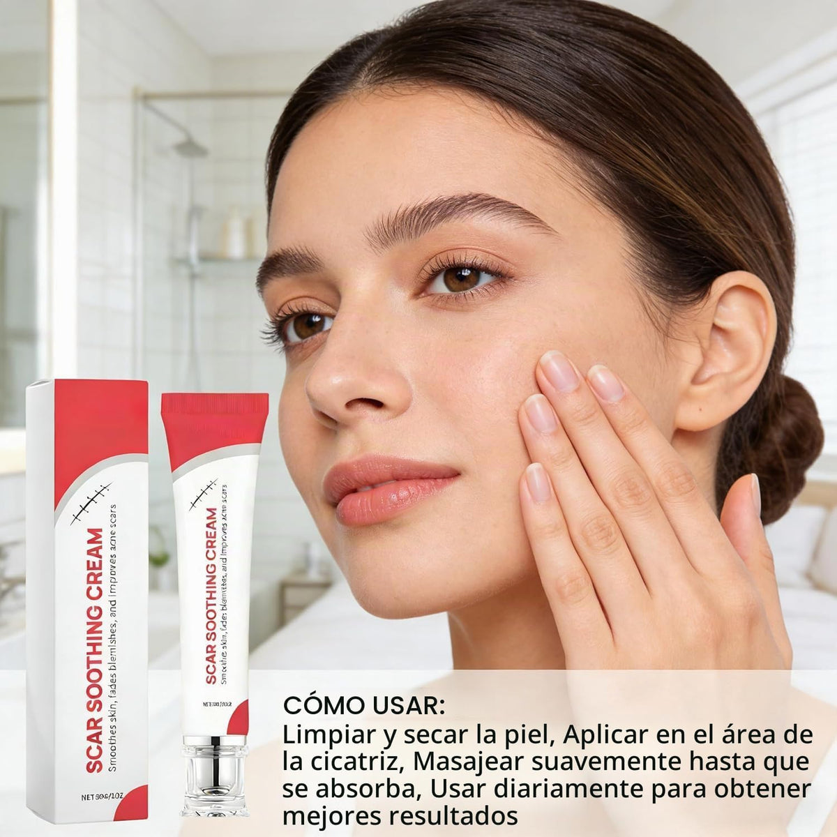 CleJoy Crema Calmante para Cicatrices y Crema Suavizante para Cicat...