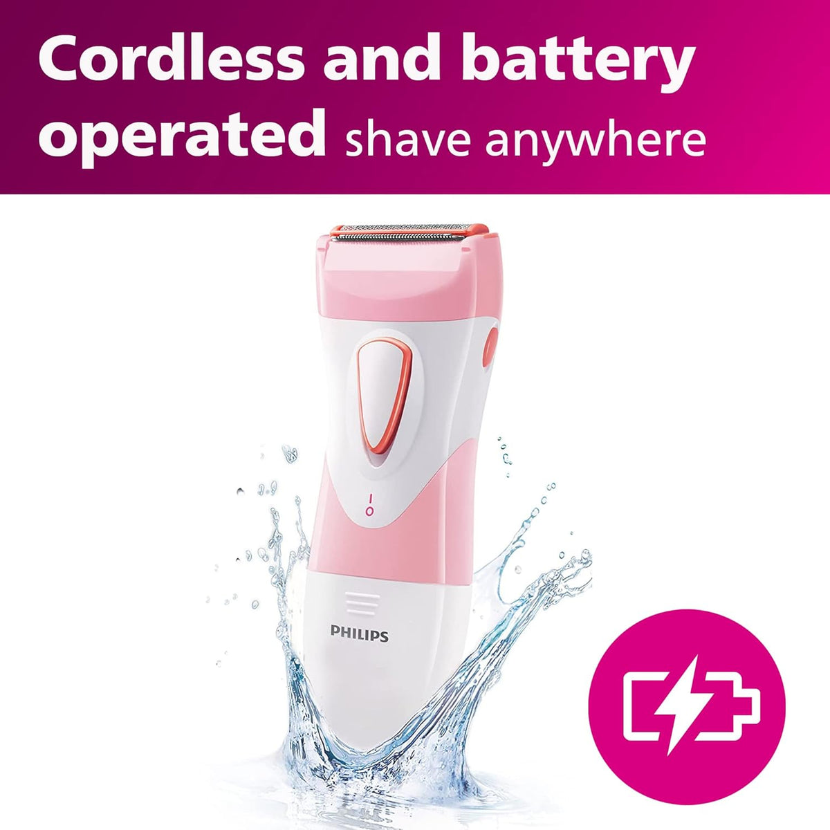 Philips SatinShave Essential Afeitadora Eléctrica Húmeda y Seca par...