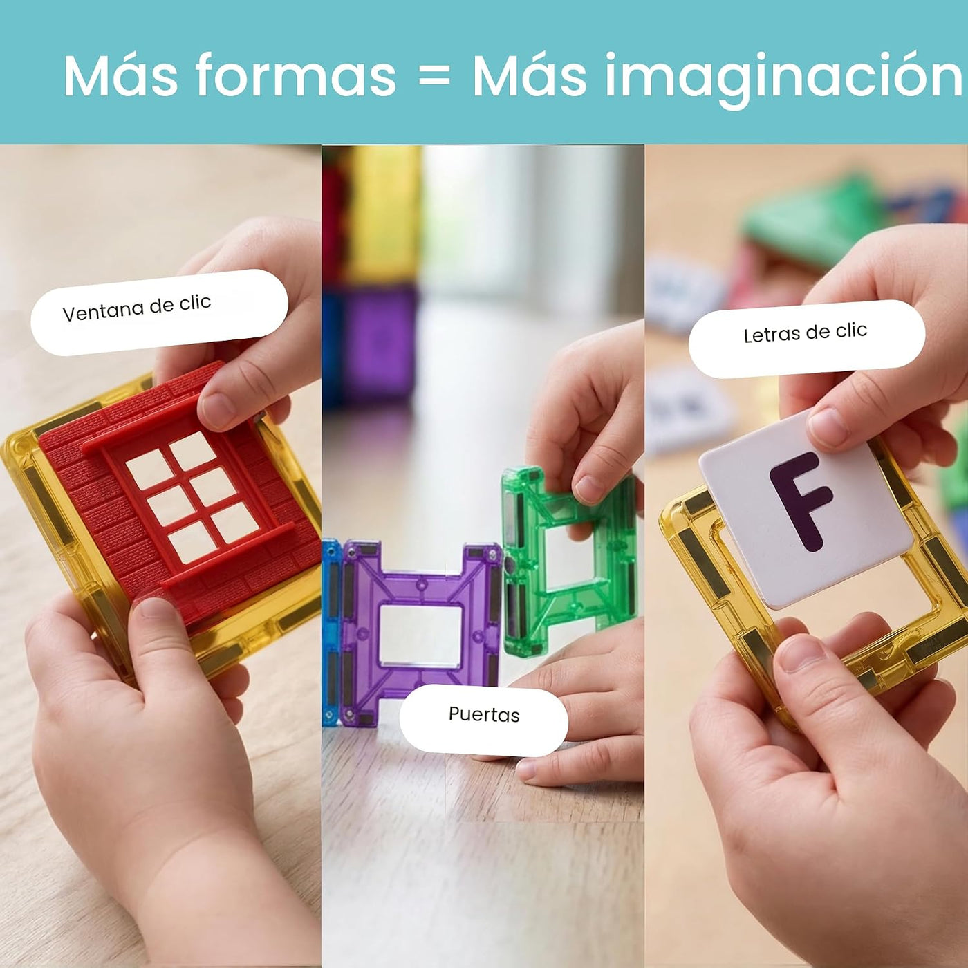 Playmags Azulejos Magnéticos para Niños
