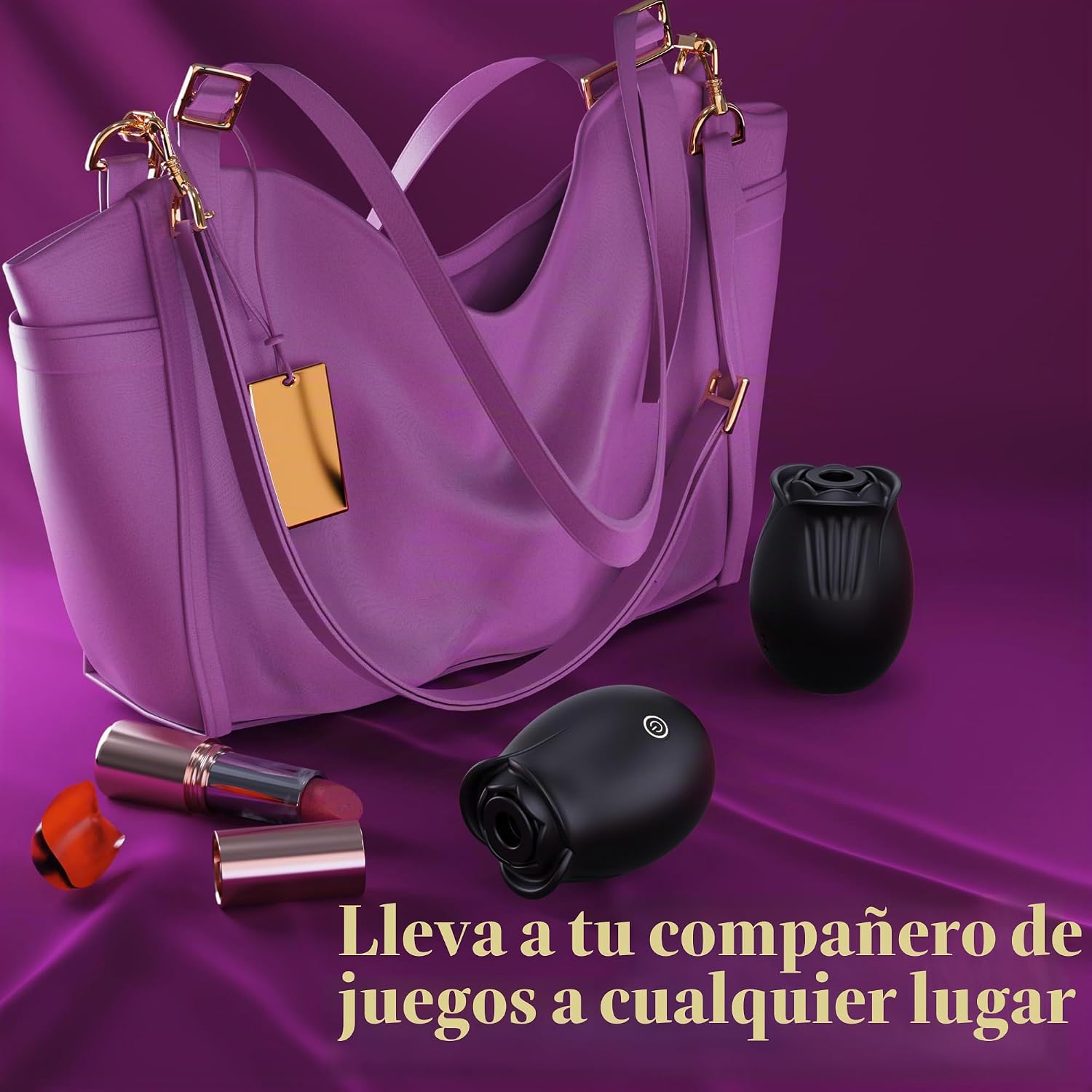 Vibrador de succión de juguete sexual de rosas, juguetes para adult...