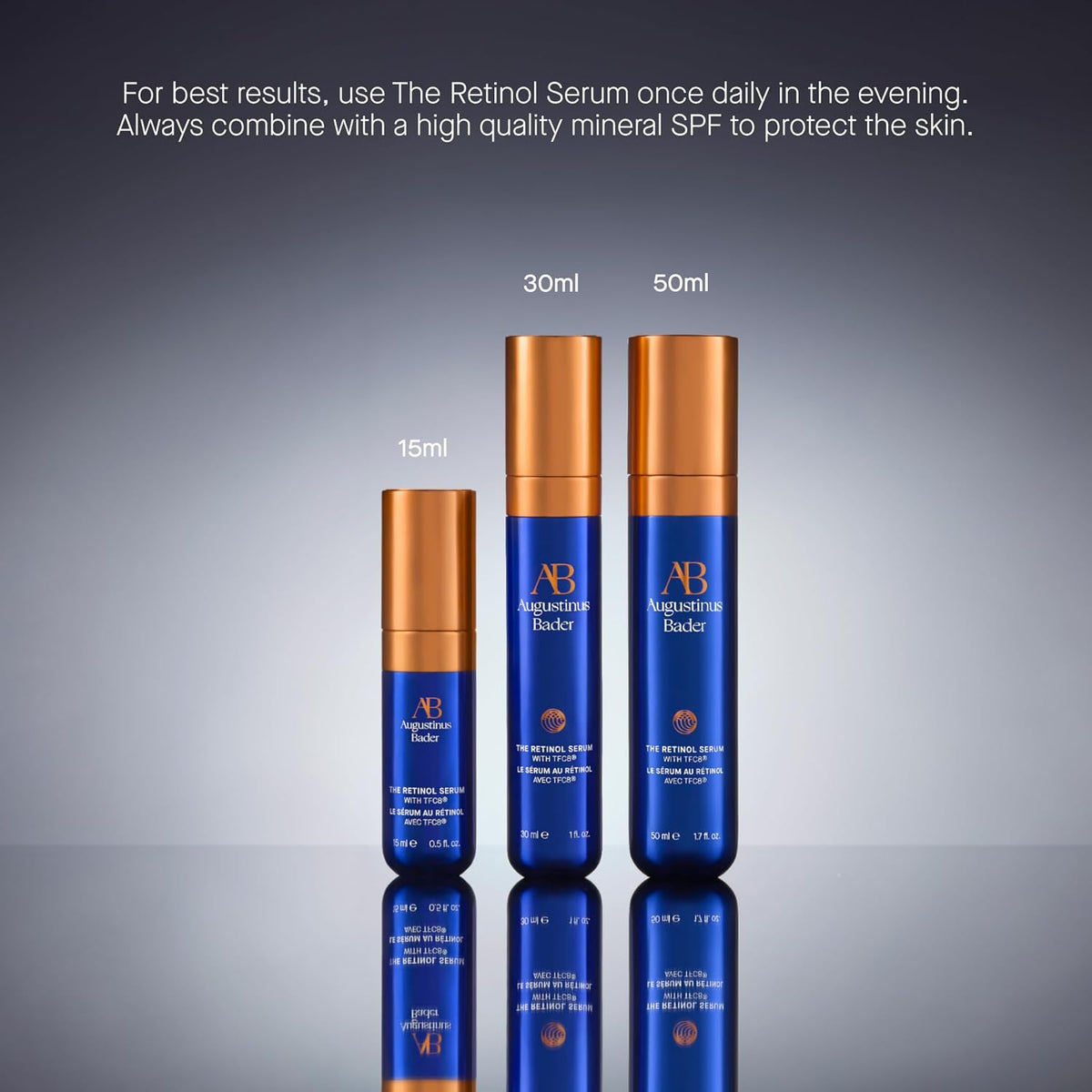 El suero de retinol