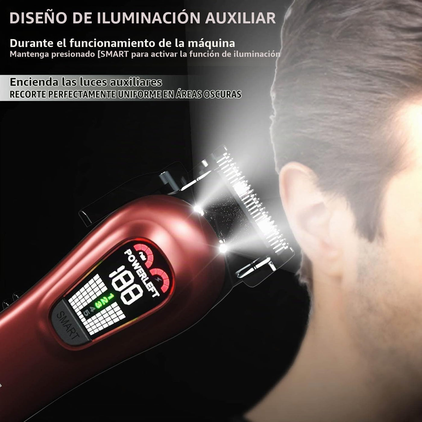 TCMKY - Cortapelos para hombres profesionales, cortapelos para homb...