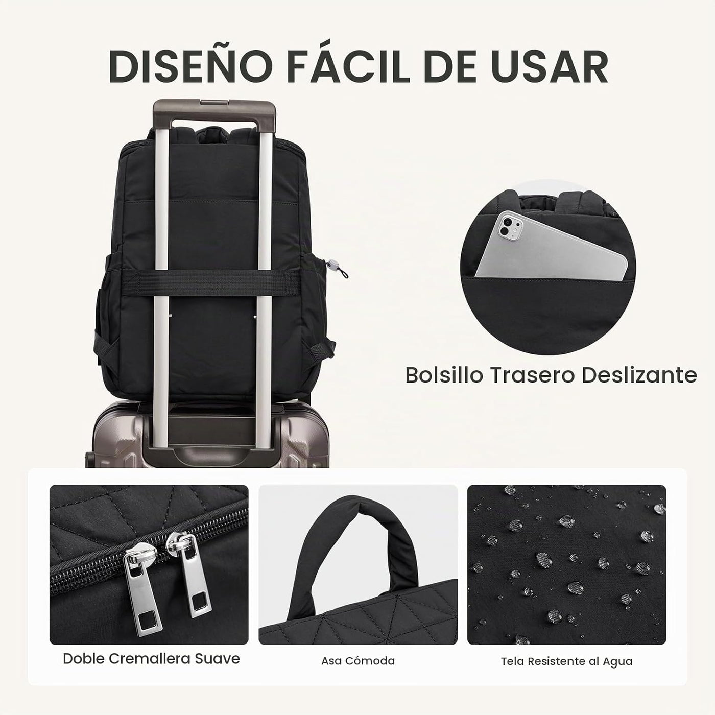G4Free Mochila para pañales para mamás papás y mamás, bolsa de viaj...