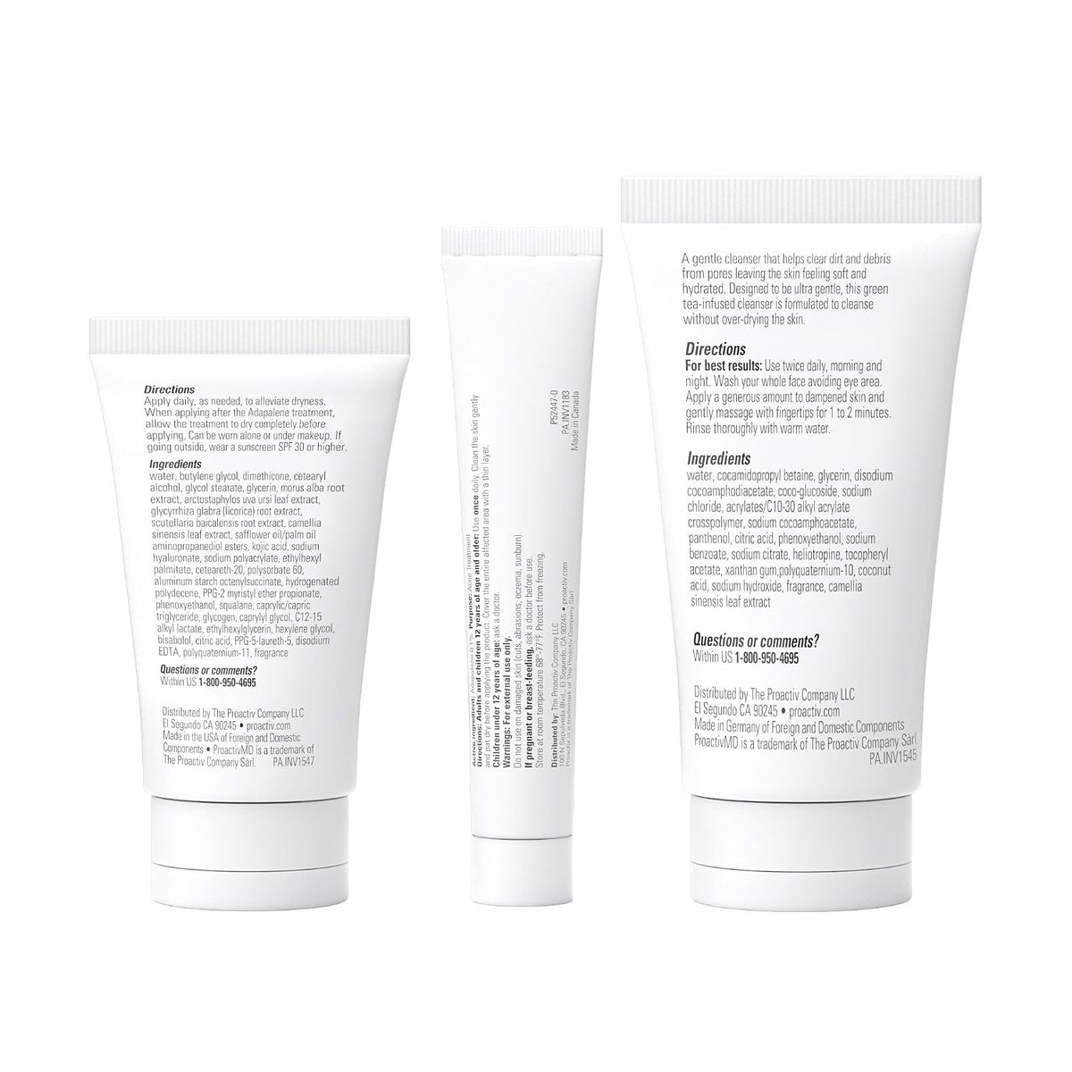 Proactiv MD Rutina de 3 pasos, Limpiador facial ultra suave, Tratam...