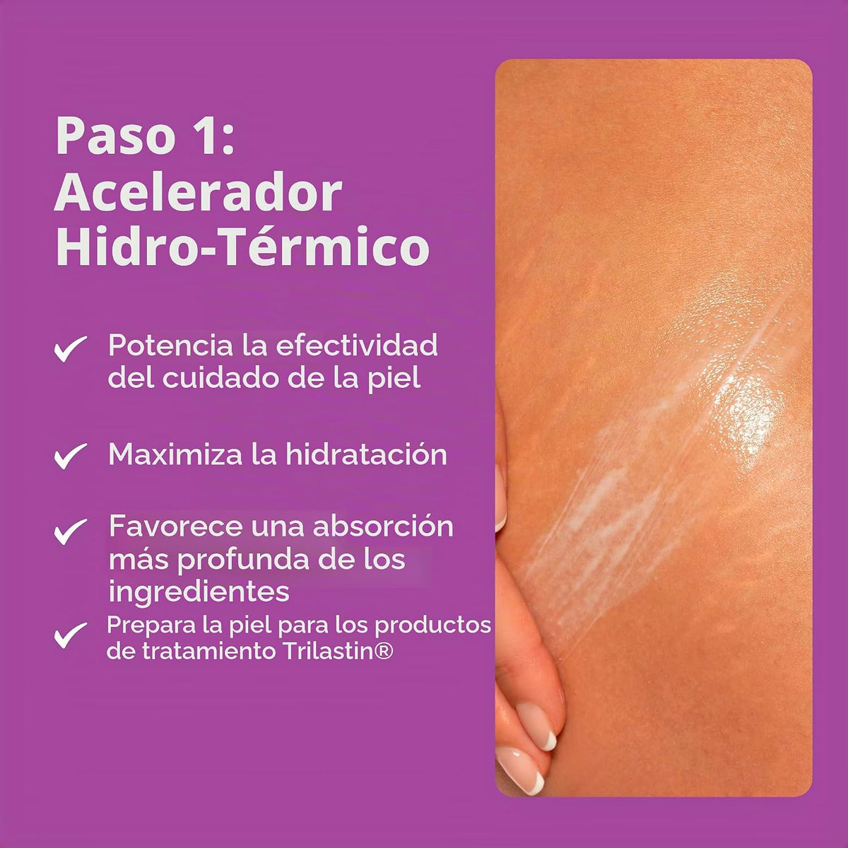 TriLASTIN Crema reafirmante para estrías y acelerador hidrotérmico...